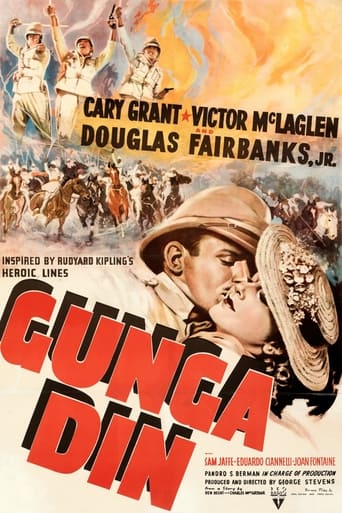 Watch Gunga Din 1939 poster