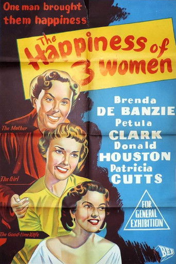 Watch The Happiness of Three Women 1954 poster