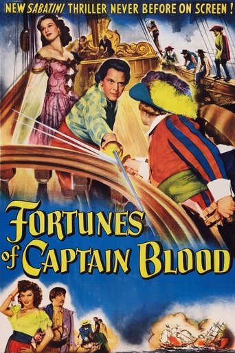 Watch Fortunes of Captain Blood 1950 poster