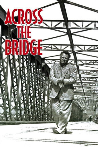 Watch Across the Bridge 1957 poster