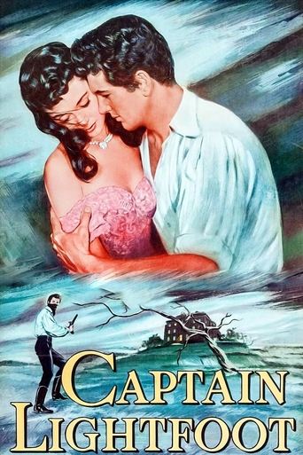 Watch Captain Lightfoot 1955 poster