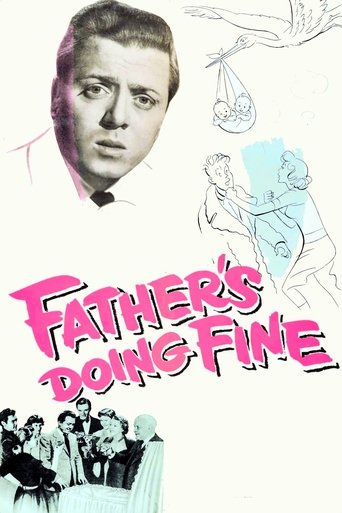 Watch Father's Doing Fine 1952 poster
