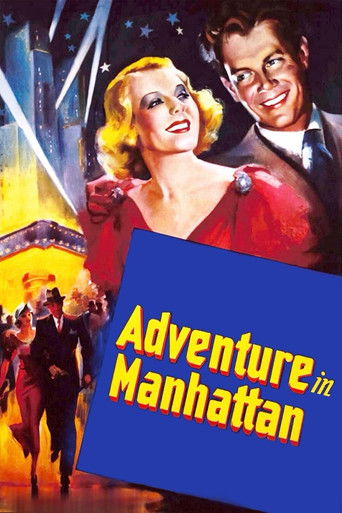 Watch Adventure in Manhattan 1936 poster