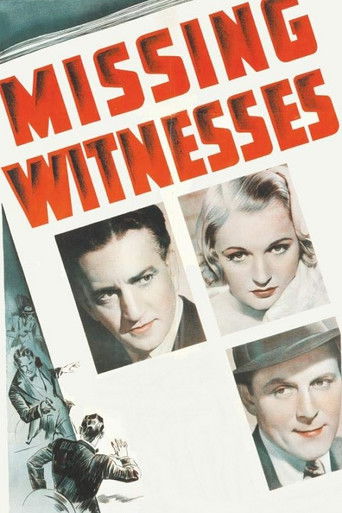Watch Missing Witnesses 1937 poster