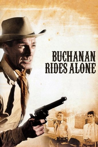 Watch Buchanan Rides Alone 1958 poster