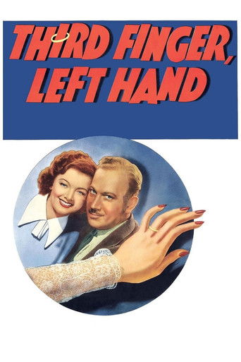 Watch Third Finger, Left Hand 1940 poster