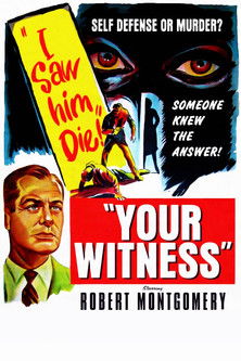 Watch Your Witness 1950 poster