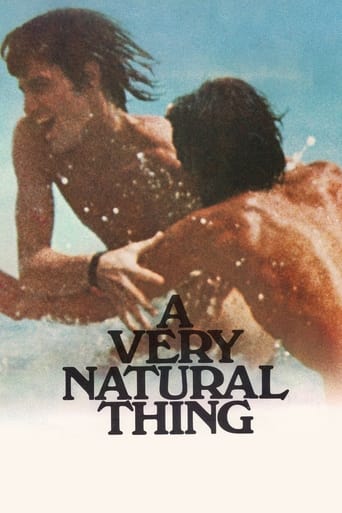 Watch A Very Natural Thing 1974 poster