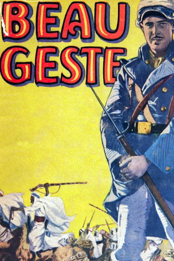 Watch Beau Geste 1926 poster