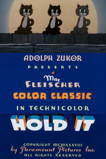Watch Hold It! 1938 poster