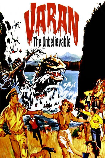 Watch Varan the Unbelievable 1962 poster