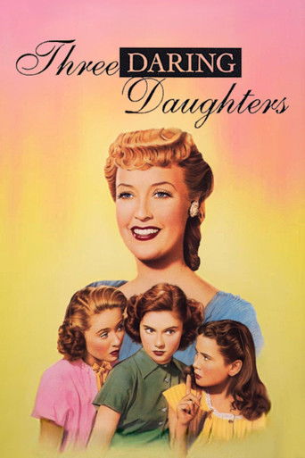 Watch Three Daring Daughters 1948 poster