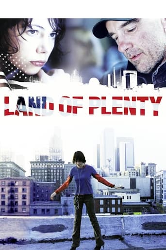 Watch Land of Plenty 2004 poster