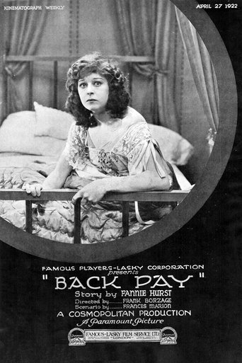 Watch Back Pay 1922 poster