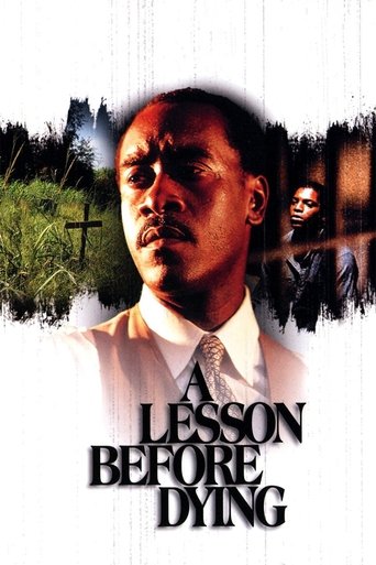 Watch A Lesson Before Dying 1999 poster