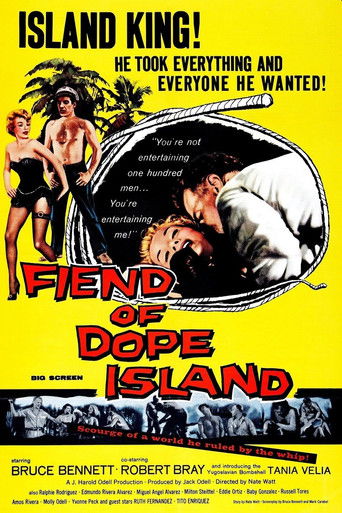 Watch Fiend of Dope Island 1961 poster