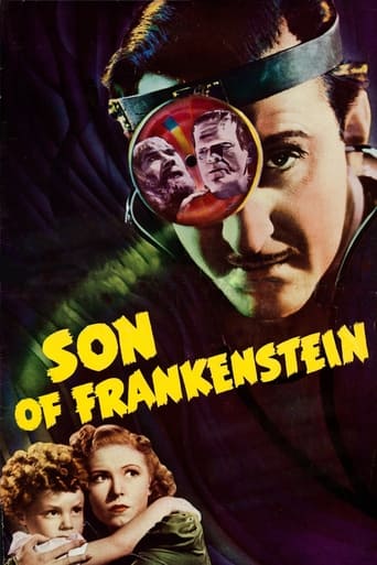 Watch Son of Frankenstein 1939 poster