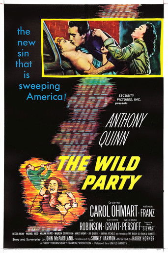 Watch The Wild Party 1956 poster