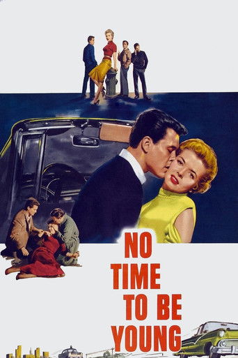 Watch No Time to Be Young 1957 poster