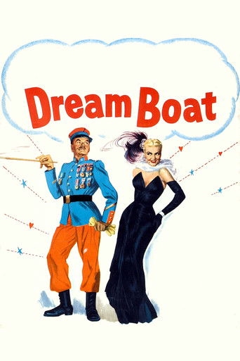 Watch Dreamboat 1952 poster