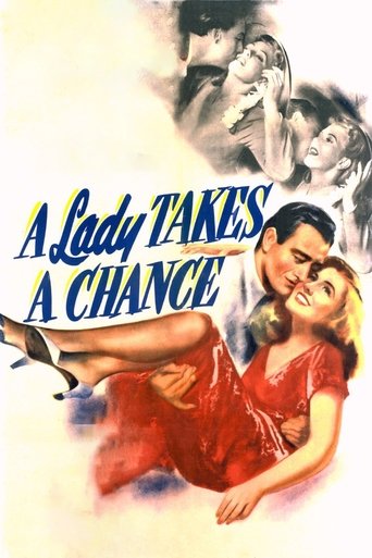 Watch A Lady Takes a Chance 1943 poster