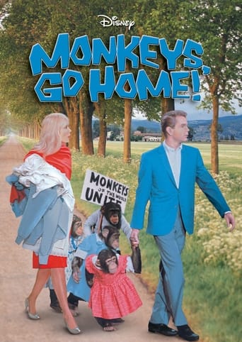 Watch Monkeys, Go Home! 1967 poster