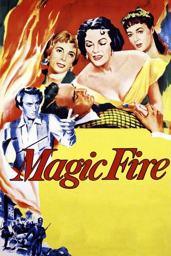 Watch Magic Fire 1955 poster
