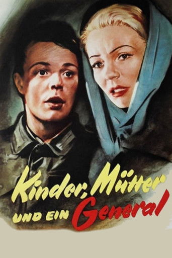 Watch Children, Mother, and the General 1955 poster