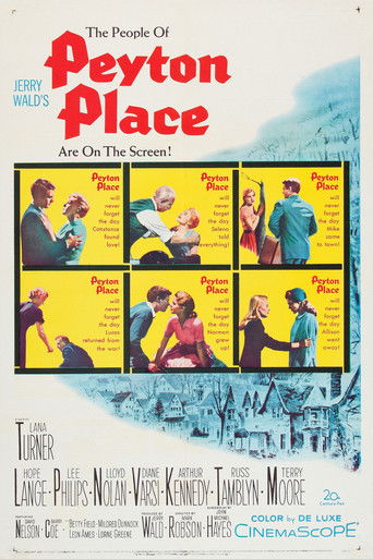 Watch Peyton Place 1957 poster