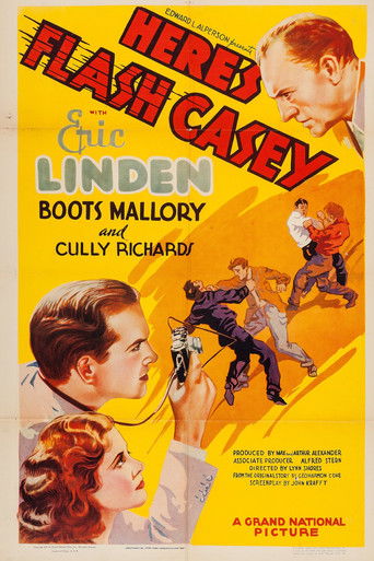 Watch Here's Flash Casey 1938 poster
