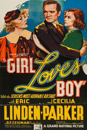 Watch Girl Loves Boy 1937 poster