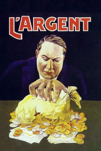 Watch L'Argent 1928 poster