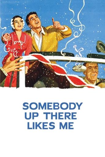 Watch Somebody Up There Likes Me 1956 poster