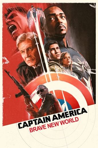 Watch Captain America: Brave New World 2025 poster