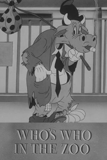 Watch Who's Who in the Zoo 1942 poster