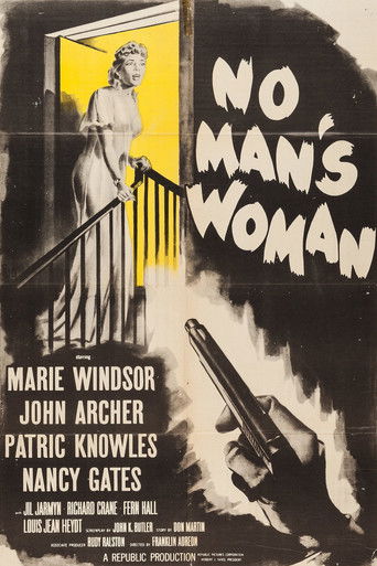 Watch No Man's Woman 1955 poster