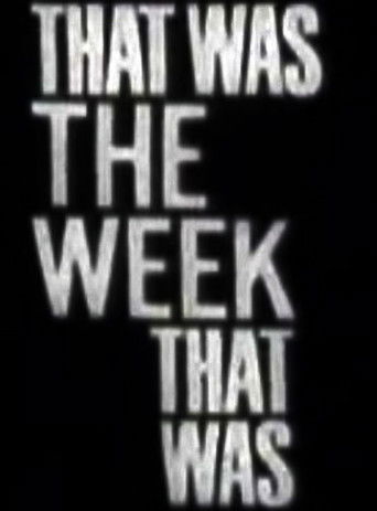 Watch That Was the Week That Was 1962 poster