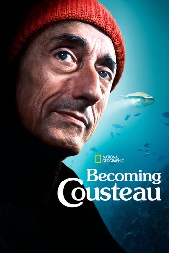 Watch Becoming Cousteau 2021 poster