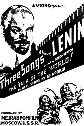 Watch Three Songs About Lenin 1934 poster