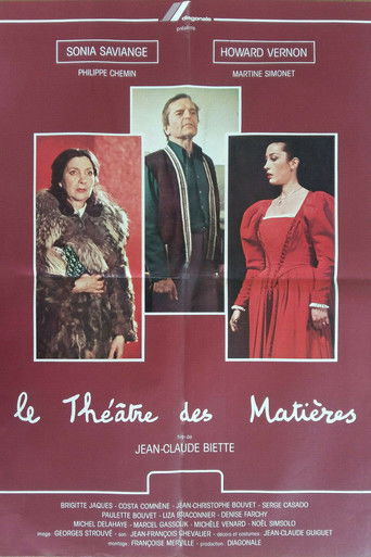 Watch The Theatre of the Matters 1977 poster