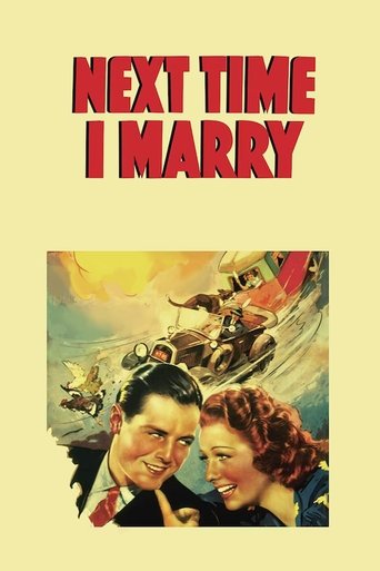 Watch Next Time I Marry 1938 poster