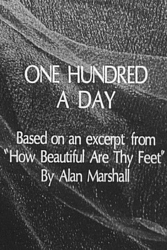 Watch One Hundred a Day 1973 poster