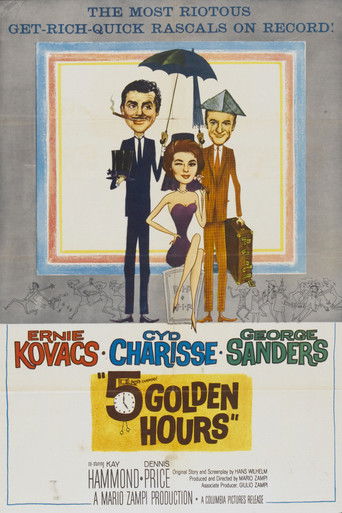 Watch Five Golden Hours 1961 poster