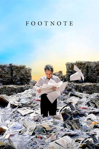 Watch Footnote 2011 poster