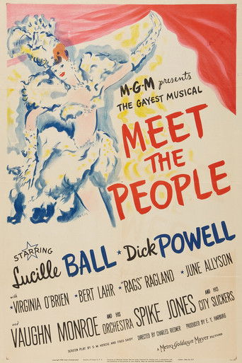 Watch Meet the People 1944 poster
