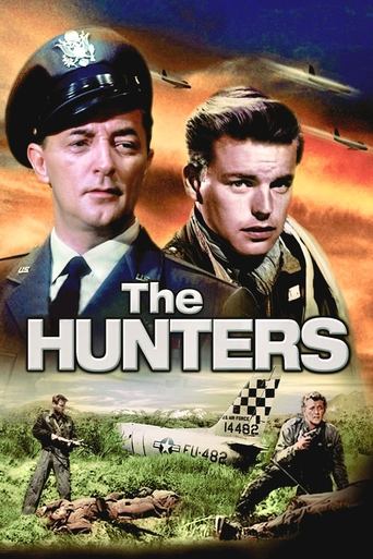 Watch The Hunters 1958 poster
