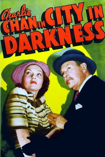 Watch City in Darkness 1939 poster
