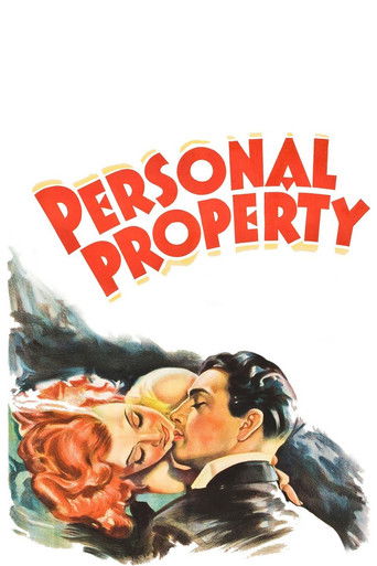 Watch Personal Property 1937 poster