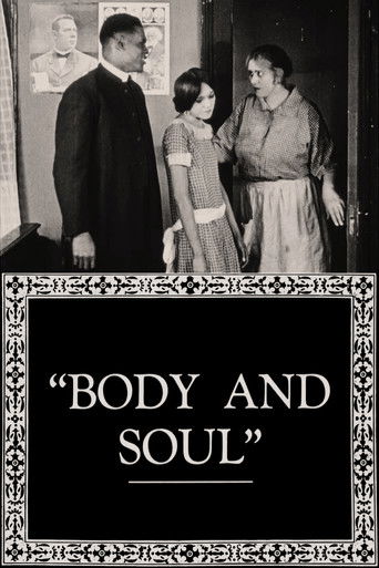 Watch Body and Soul 1925 poster