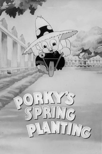 Watch Porky's Spring Planting 1938 poster